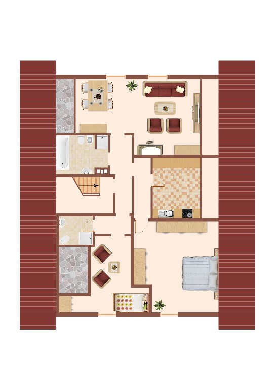 Thumbnail-große 3 Zimmer DG-Wohnung in WinterbergStadt