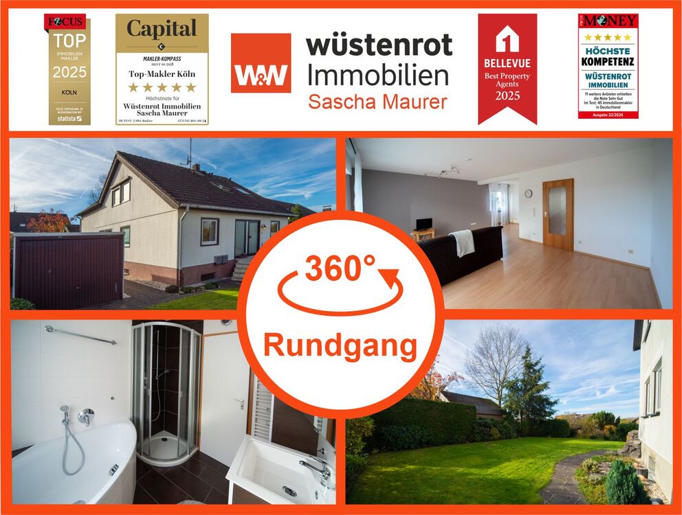 Thumbnail-Charmantes Zweifamilienhaus mit gepflegtem Garten – Viel Platz, ruhige Lage in idyllischer Waldnähe