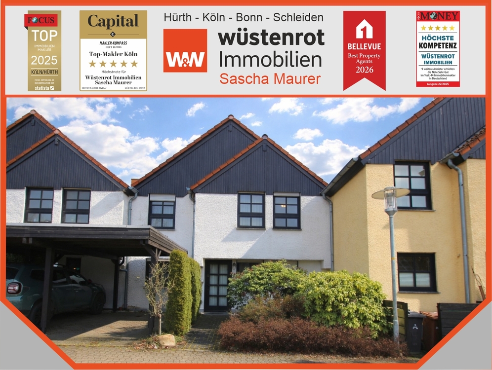 Thumbnail-Mit 3D: Attraktives Reihenmittelhaus mit Garten und Carport – ideal für Familien