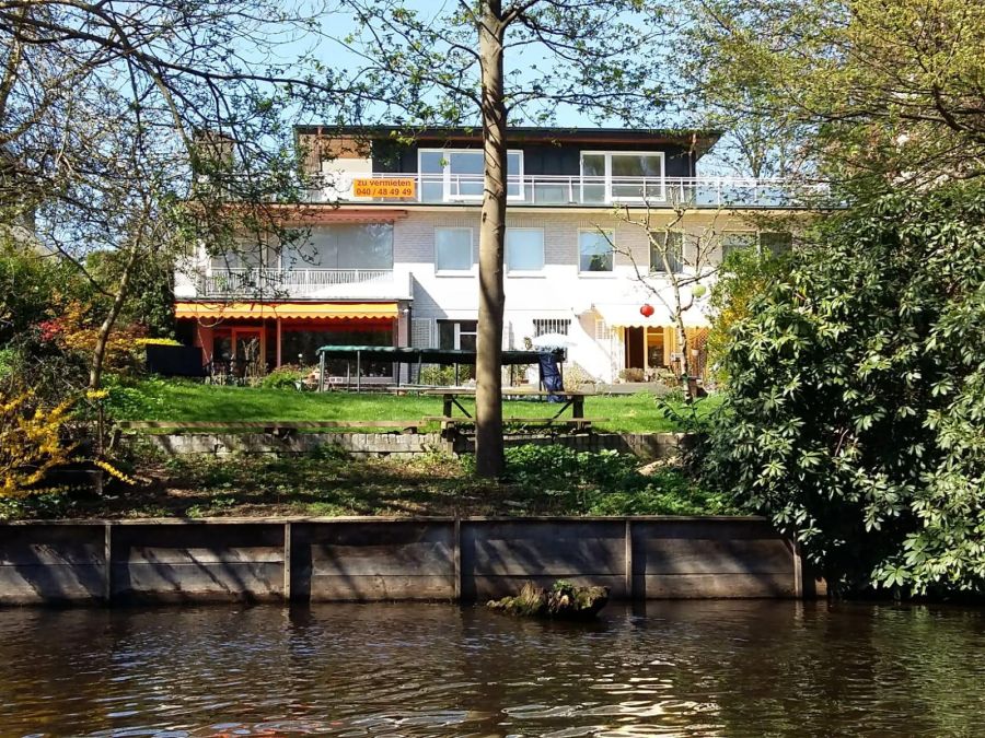 Thumbnail-Provisionsfrei* 5-Zimmer-Wohnung in Wasserlage am Alsterlauf - Balkon, TG, 124 m², Alsterdorf