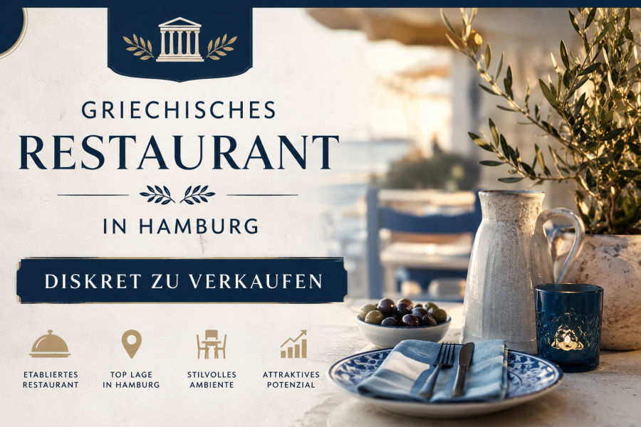 Thumbnail-Etabliertes griechisches Restaurant in Hamburg abzugeben!
