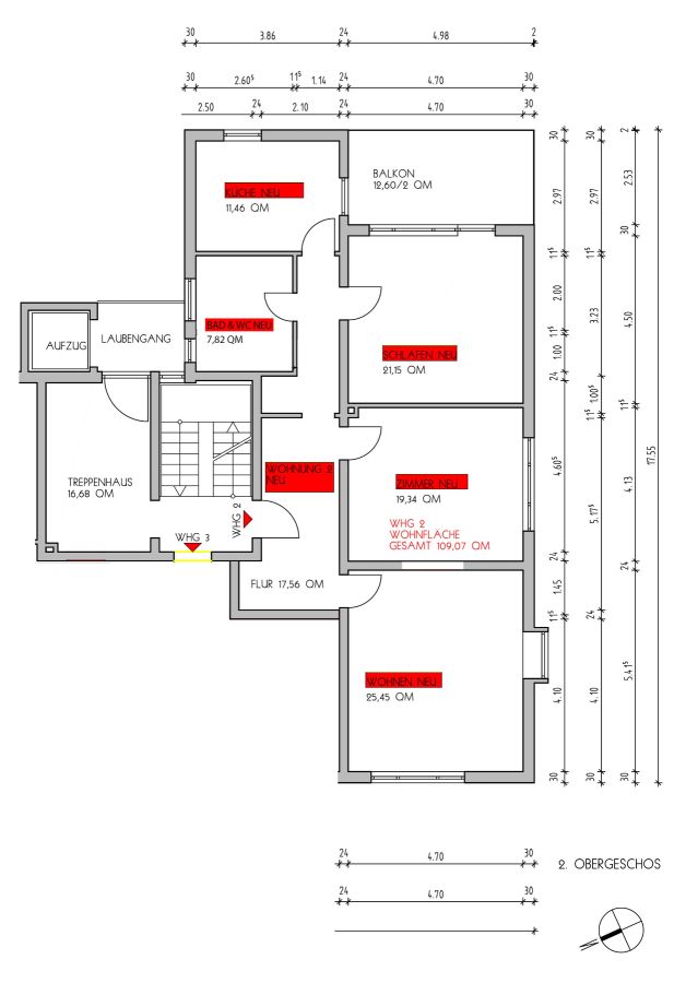 Thumbnail-Barrierefrei! Schöne große 3-Zi-WE im Stadtzentrum von Tettnang