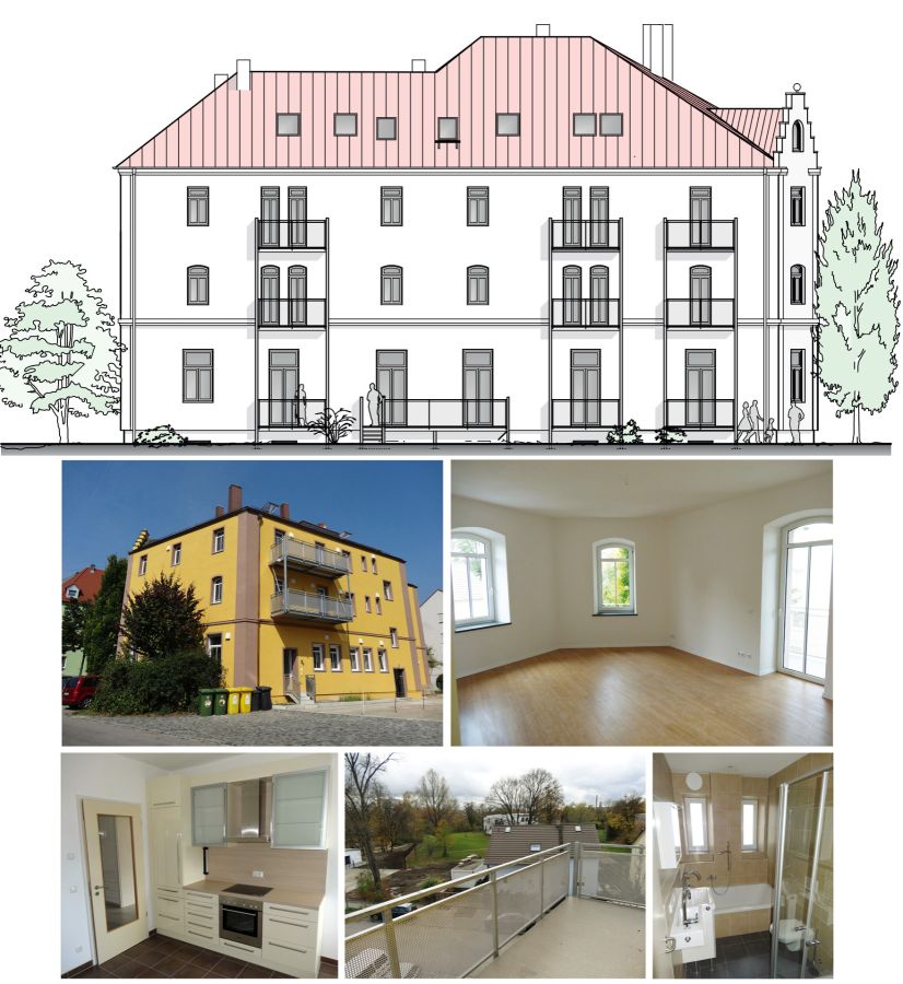 Thumbnail-Provisionsfrei* Provisionsfrei: Historisches 11 Parteien Mehrfamilienhaus in Augsburg nahe Lech, Renditeobjekt von privat (ohne Makler)