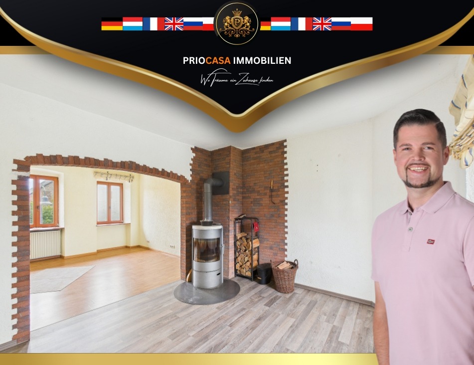 Thumbnail-Charmantes Einfamilienhaus (142 m² Wfl., 489 m² Grdst.) mit Scheune, Garten und Ausbaupotenzial in Wittlich-Wengerohr