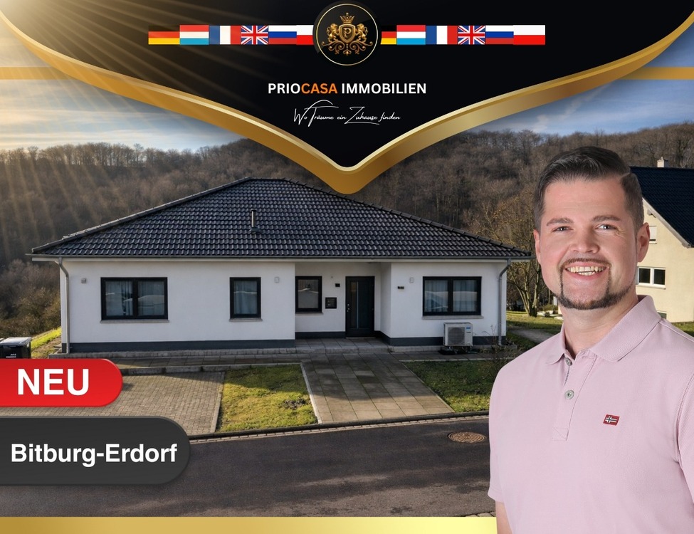 Thumbnail-Einziehen & wohlfühlen: Neuwertiger ,Bungalow Bitburg mit großer Terrasse und Weitblick