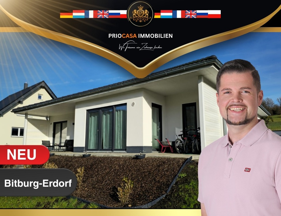 Thumbnail-Einziehen & wohlfühlen: Neuwertiger ,Bungalow Bitburg mit großer Terrasse und Weitblick