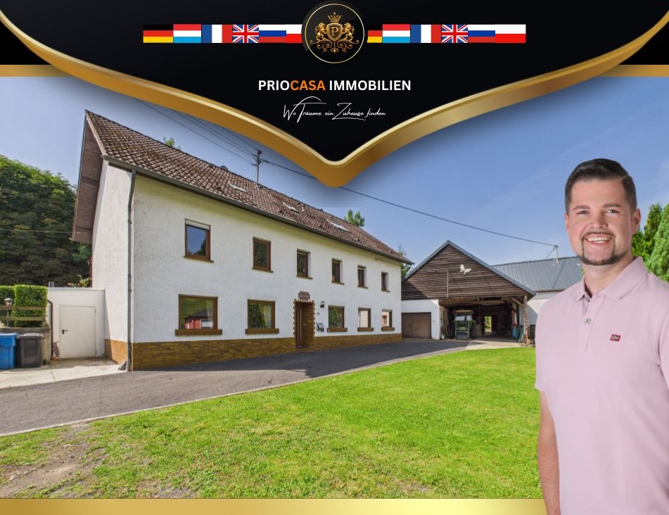 Thumbnail-Historisches Anwesen mit 241 m² Wohnfläche & 36.000 m² Grundstück ,54675 Mettendorf ca. 12 min Vianden, 22 min Diekirch, 22 min Echternach