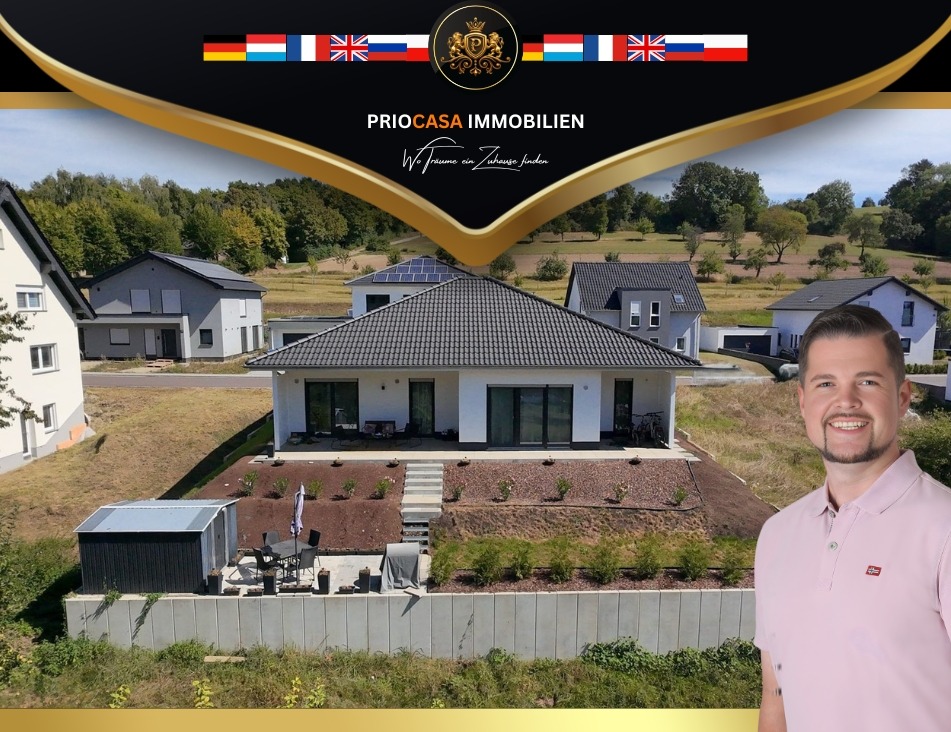 Thumbnail-Neuwertiger Bungalow Bitburg mit ca. 140 m² Wohnfläche – modern & energieeffizient