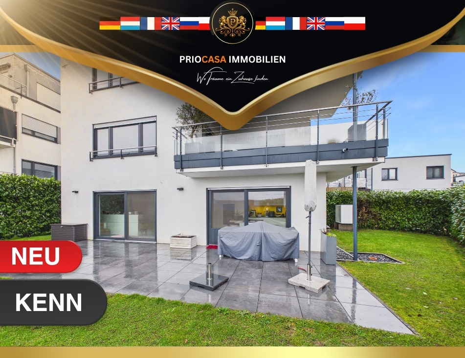 Thumbnail-LUXUS 2,5 ZKB TERRASSE EXKLUSIVE GARTENNUTZUNG HOCHWERTIGE AUSSTATTUNG OFFENE KÜCHE BARRIEREFREIE DUSCHE AUFZUG WEG ++