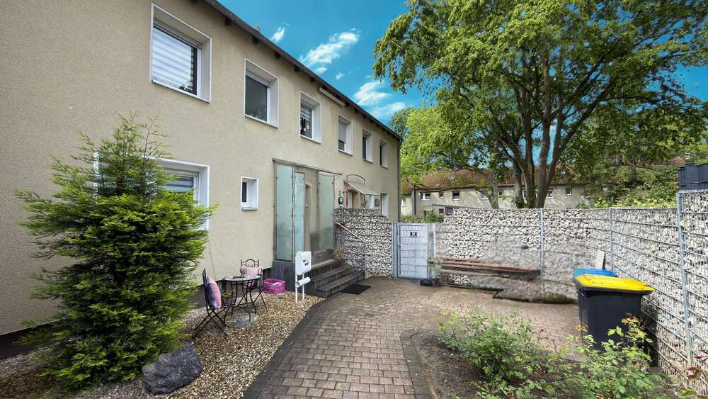 Thumbnail-Modernisiertes Reihenhaus mit Wellnessbad, Gäste-WC, Keller & 248 m² Grundstück