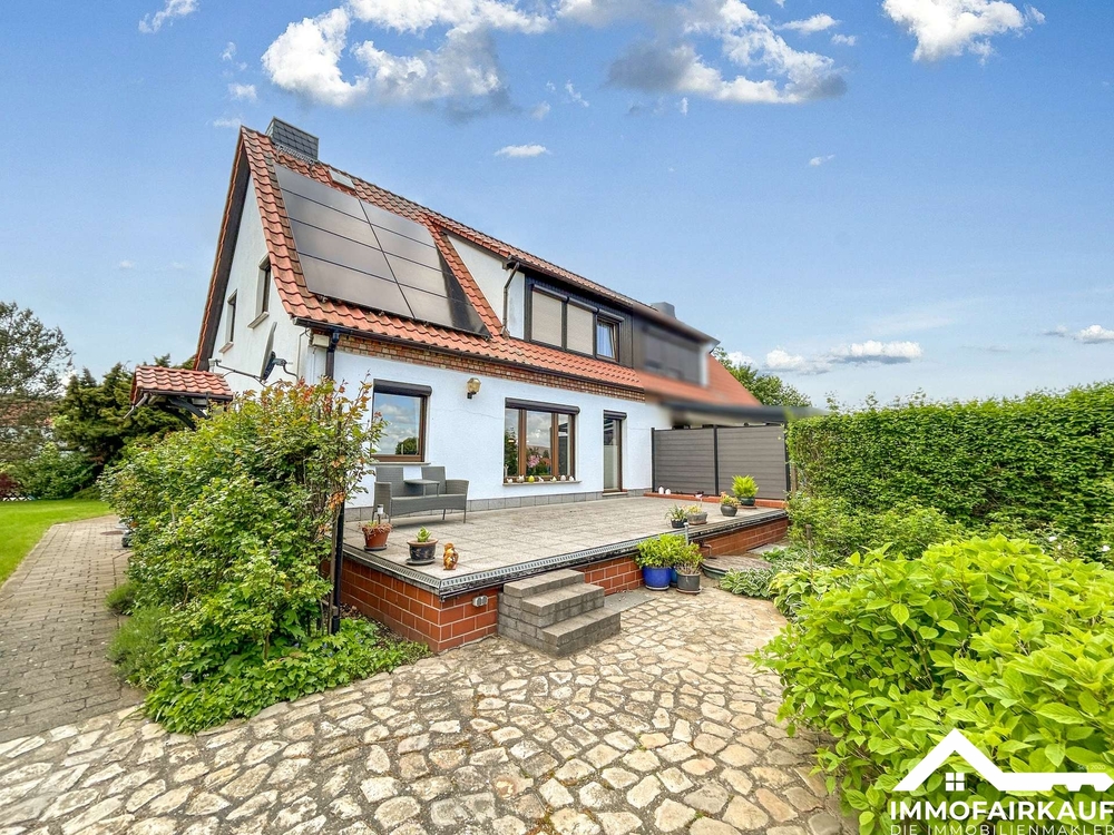 Thumbnail-Gepflegte Doppelhaushälfte mit moderner Energietechnik und großem Grundstück