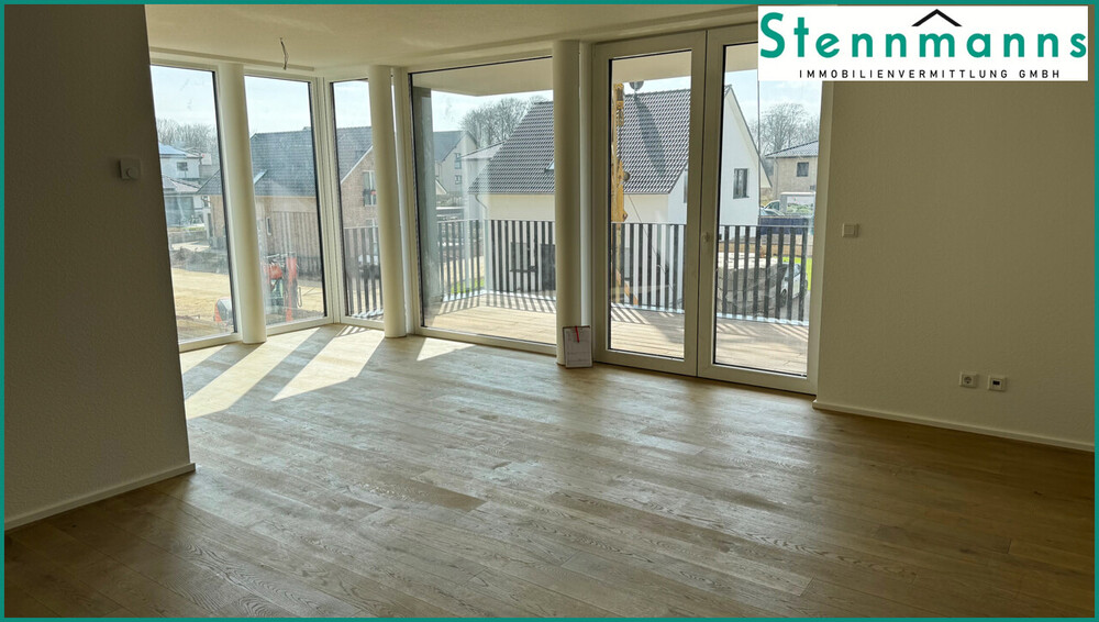 Thumbnail-NEUBAU-ERSTBEZUG: MODERNE 3-ZIMMER-WOHNUNG MIT AUFZUG, GROSSEM BALKON UND PKW-STELLPLATZ IN RADEVORM