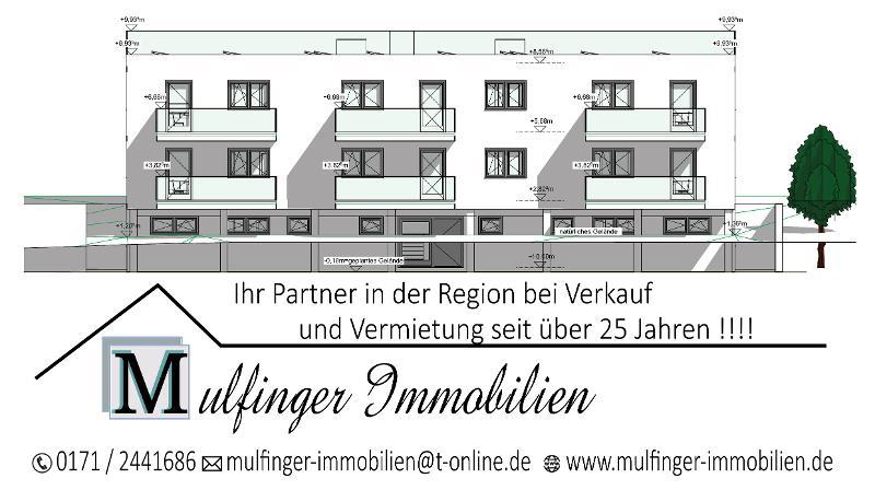 Thumbnail-3 Zi. Neubauwohnung (Nr. 6) im OG mit Balkon