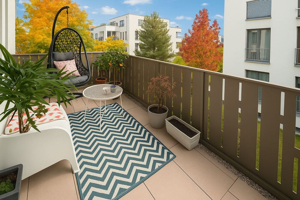 Thumbnail-Repräsentative 3-Zimmer-Eigentumswohnung in den Stadtgärten am Henninger-Turm