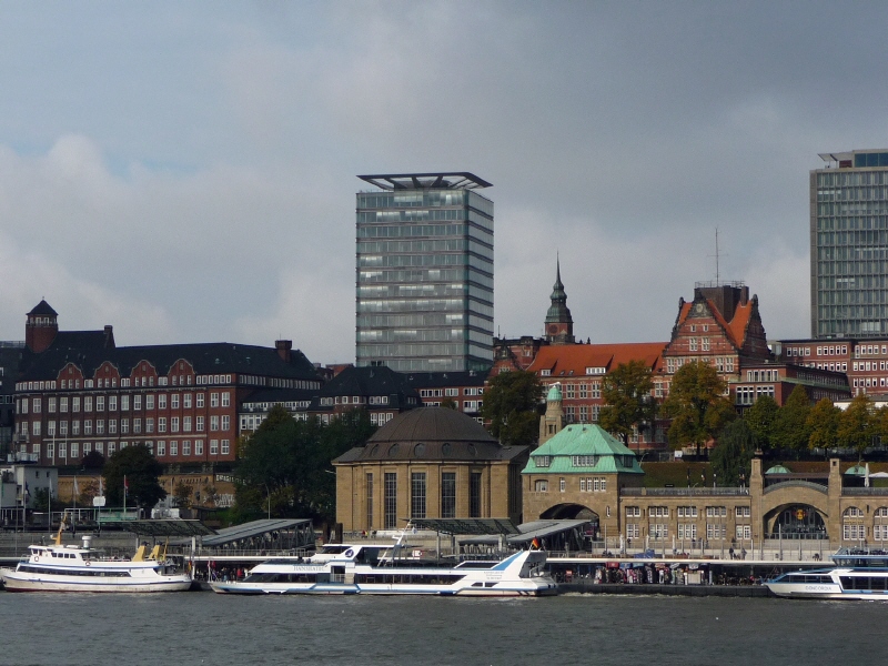 Ansicht Landungsbrücken
