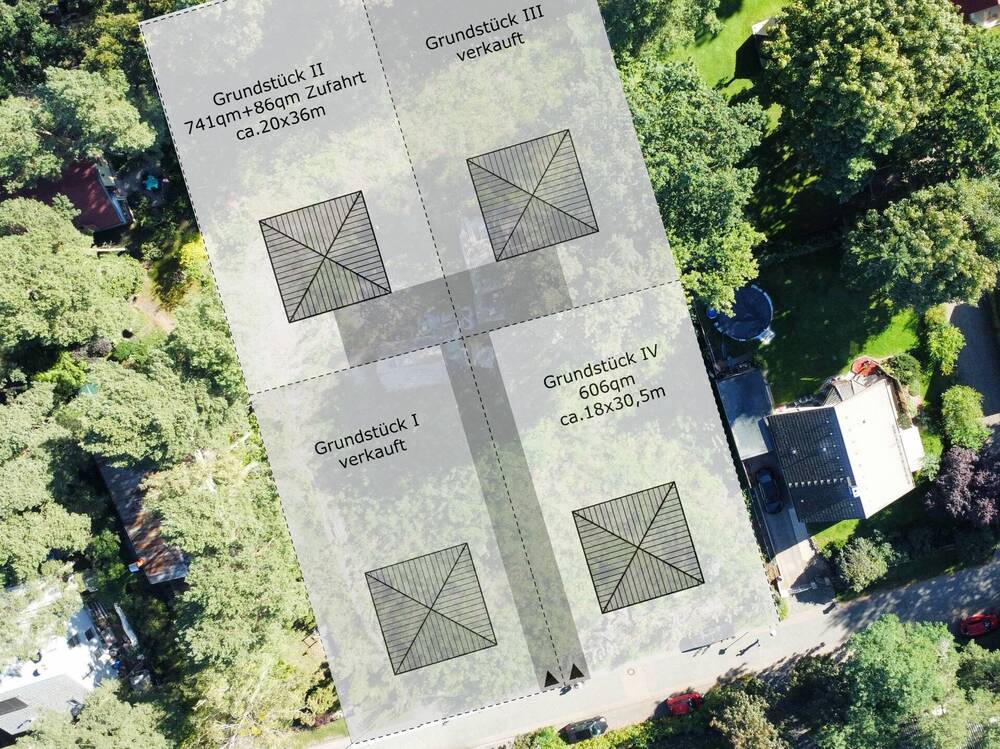 Thumbnail-Baugrundstück in ruhiger Ortslage Eggersdorf - mit S-Bahnhofanbindung