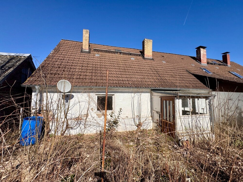 Thumbnail-HORN IMMOBILIEN ++ abrissreife Doppelhaushälfte in Schönhausen bei Strasburg