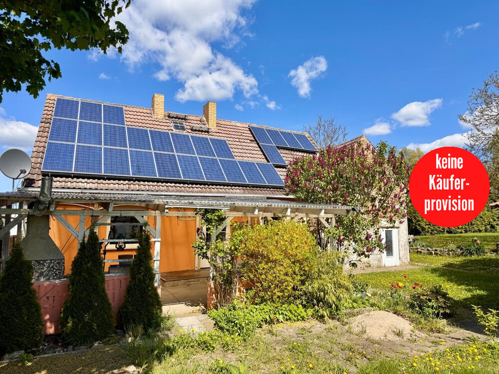 Hausansicht vom Garten
