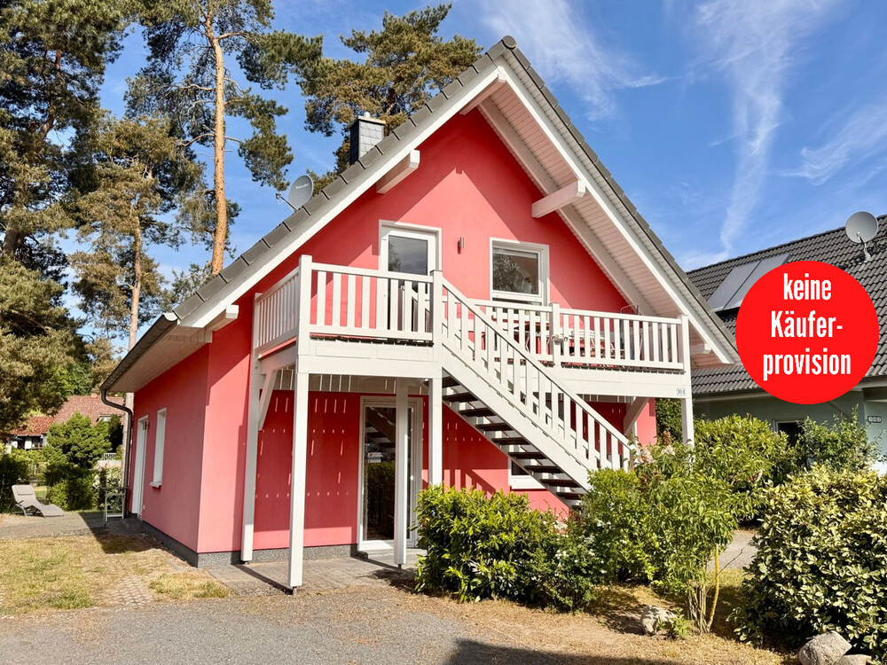 Thumbnail-HORN IMMOBILIEN ++ Röbel an der Müritz Ferienhaus mit 2 Wohnungen, 2x Kamin und 2x Sauna + Einbauk.