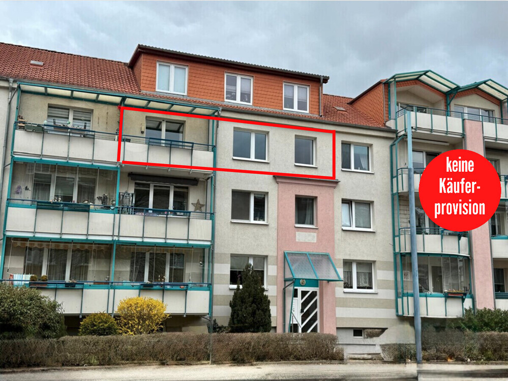 Thumbnail-HORN IMMOBILIEN++RESERVIERT! Neubrandenburg, 4-Raum Eigentumswohnung, modernisiert, EBK und Stellplatz -bezugsfrei-