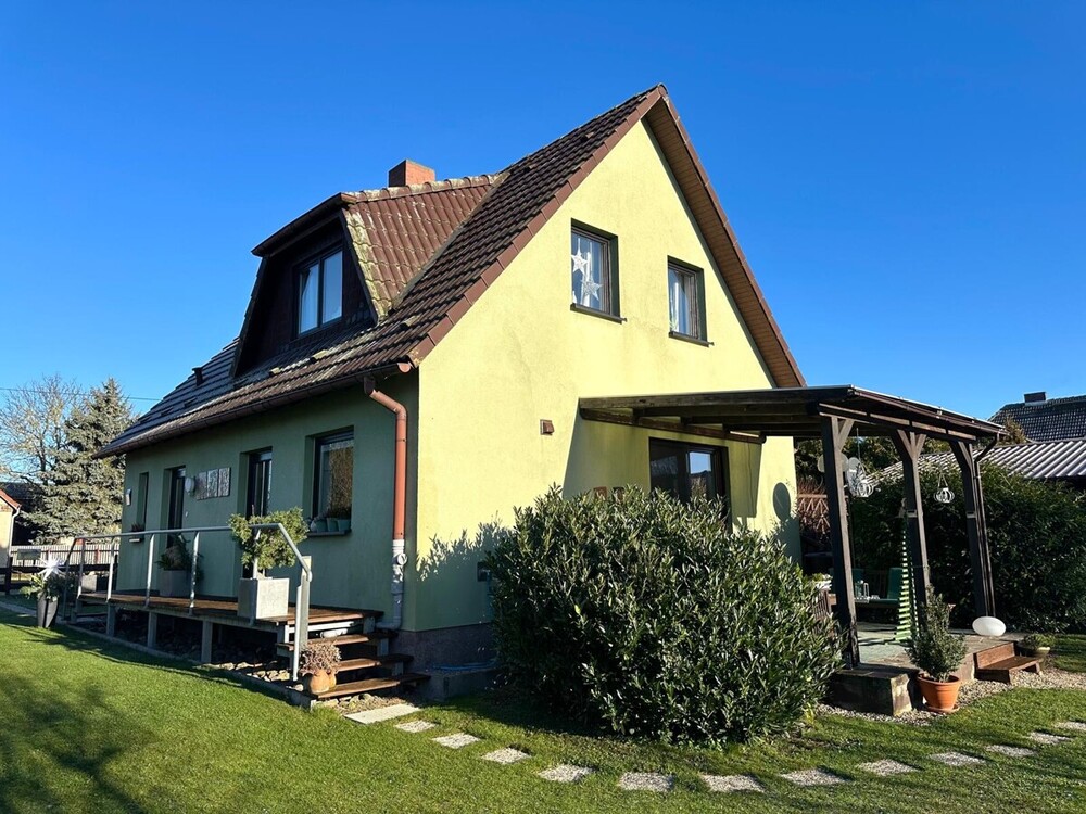 Thumbnail-HORN IMMOBILIEN ++ charmantes Einfamilienhaus mit schönem Grundstück in Göritz bei Prenzlau