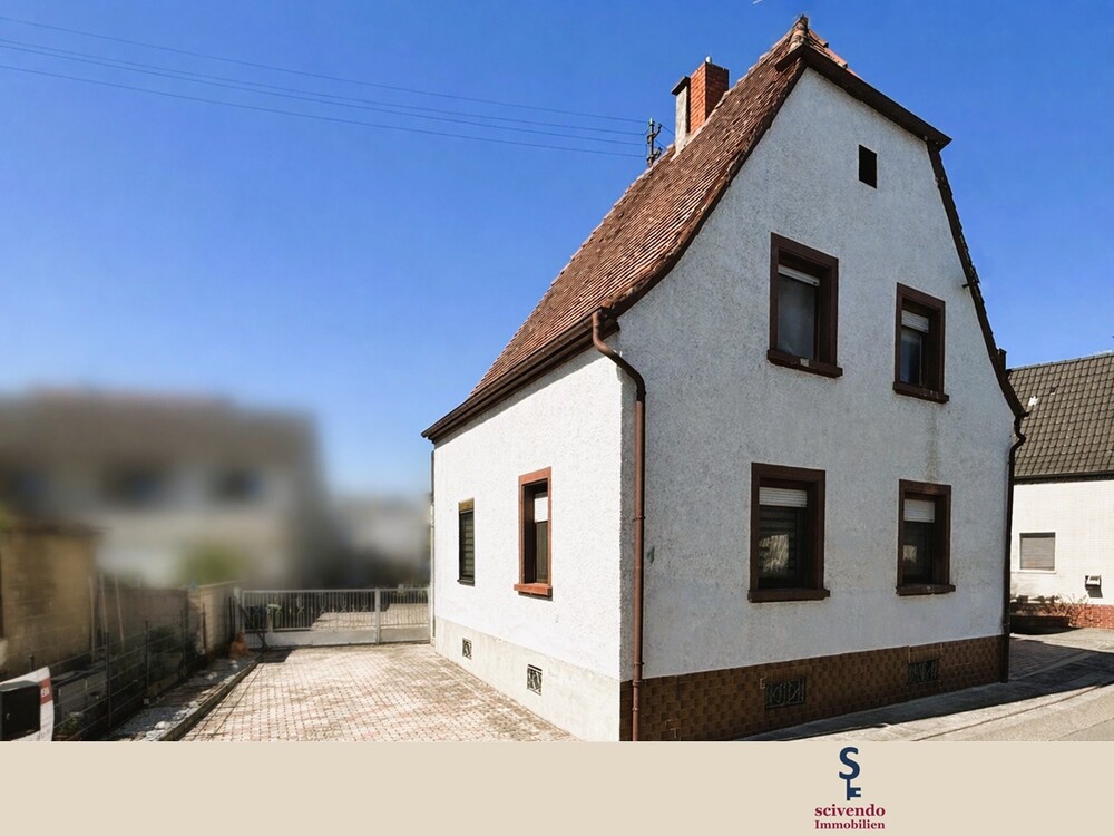 Thumbnail-Preiswertes Haus mit großem Hof & Scheune