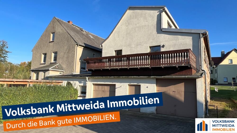 Thumbnail-2 Wohnhäuser mit 3 Wohnungen plus 200m² Werkstatträumen bei Mittweida