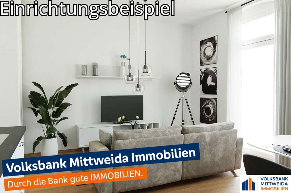 Thumbnail-VOLL IM TREND - Wohnung mit Einbauküche, Balkon und Smart TV (55