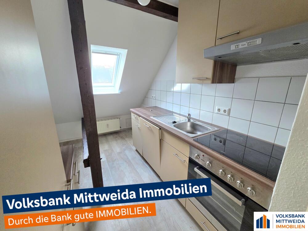 Thumbnail-2-Zimmer-Dachgeschosswohnung mit Einbauküche in Chemnitz-Hilbersdorf!