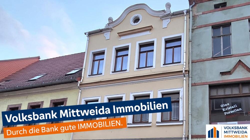 Thumbnail-Denkmalgeschütztes Wohn- und Geschäftshaus im Zentrum von Penig!