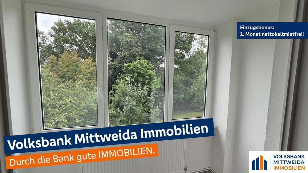 Thumbnail-Attraktive 3-Zimmer-Wohnung mit Loggia in Chemnitz-Hilbersdorf!