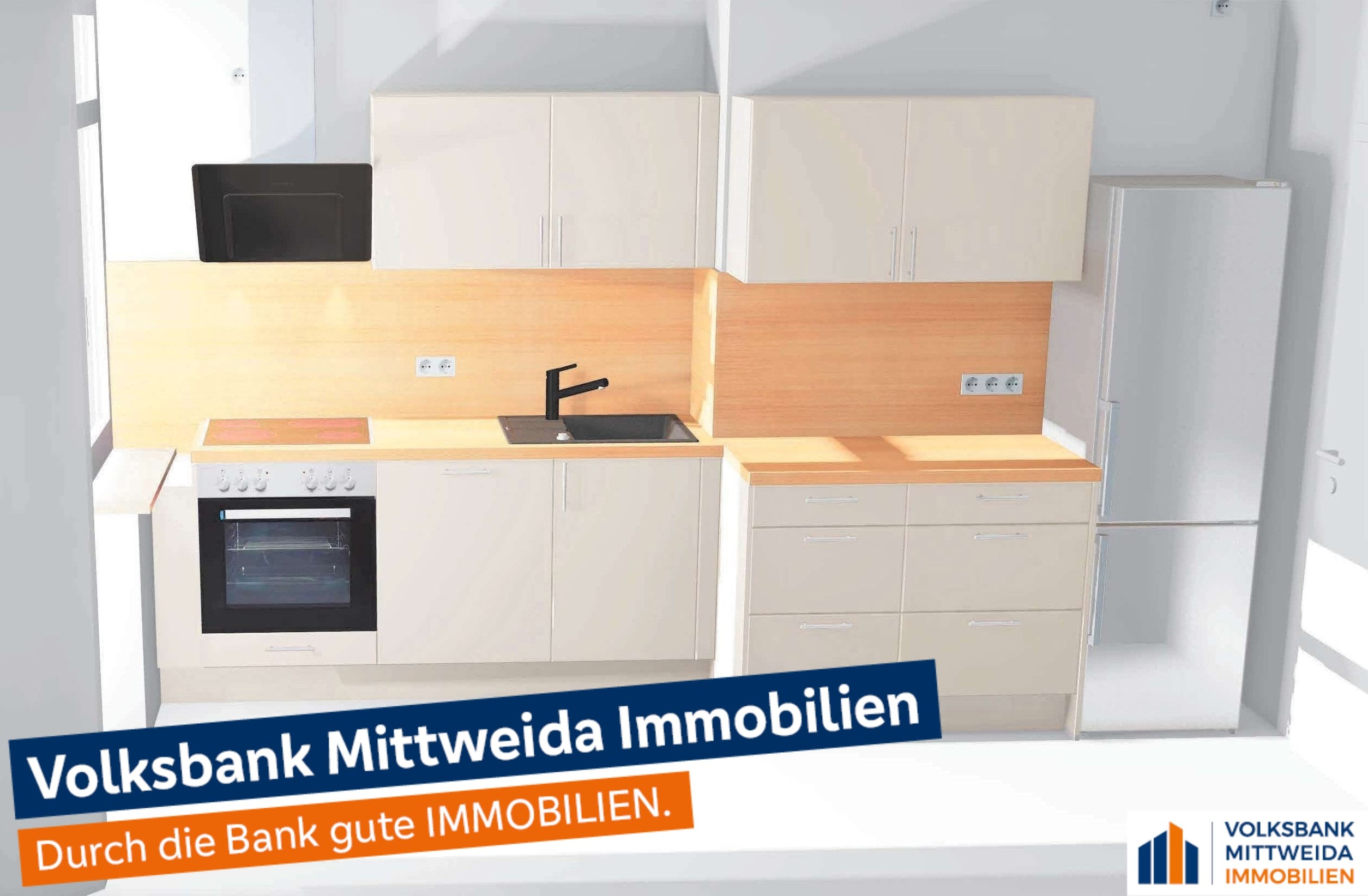 Thumbnail-Neue Einbauküche zum Erstbezug nach Komplettrenovierung inklusiv! Mit Balkon und Tageslicht-Bad!