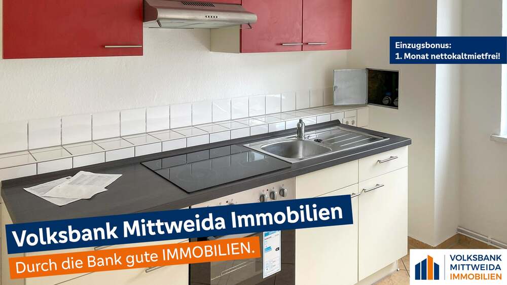 Thumbnail-Gemütliche 2-Zimmer-Wohnung mit Loggia und Einbauküche in Chemnitz-Hilbersdorf!