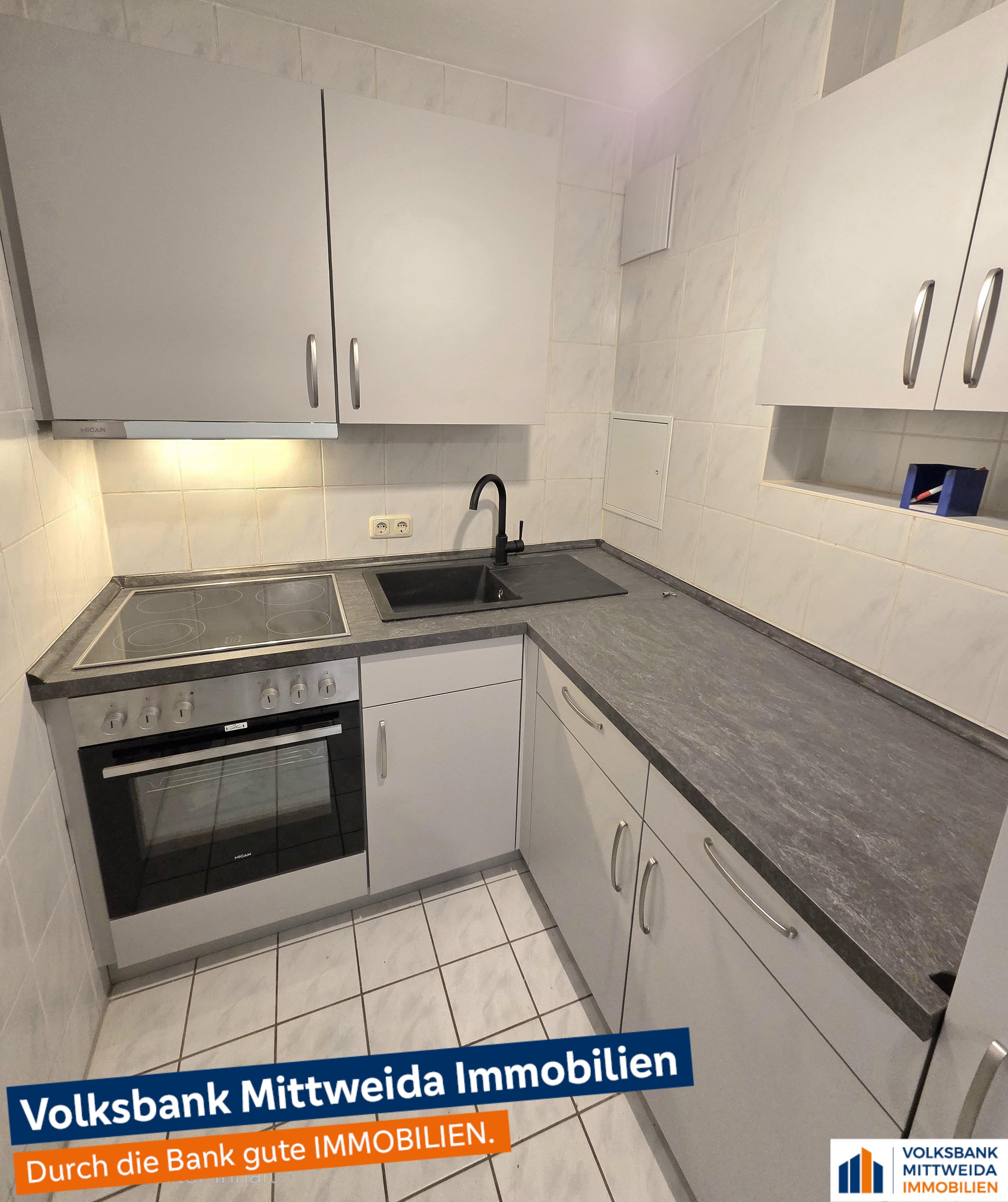 Thumbnail-Tolle 2-Zimmer-Wohnung mit Einbauküche, Waschmaschine und Aufzug!