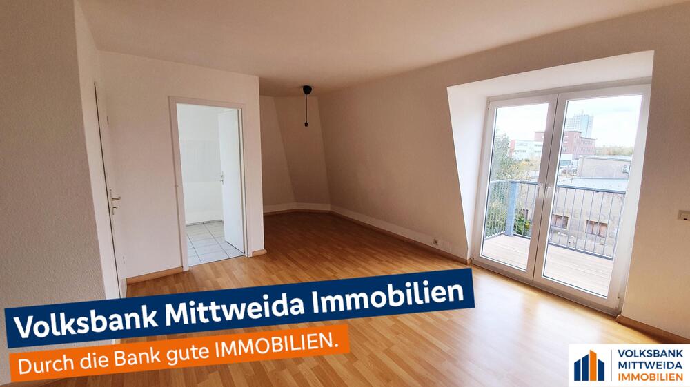 Thumbnail-Gemütliche 3-Zimmer-Wohnung mit Balkon und Einbauküche