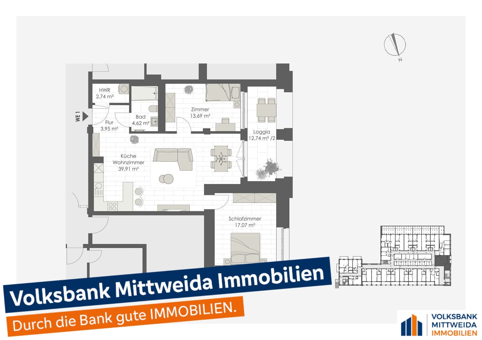 Thumbnail-Moderne Mietwohnungen in Mittweida - Erstbezug!