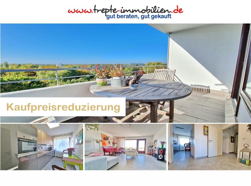 Thumbnail-Hochwertig sanierte Sonnenloggia-Wohnung mit Traum-Aussicht !!! Wohnen an der Grenze Hamburgs !