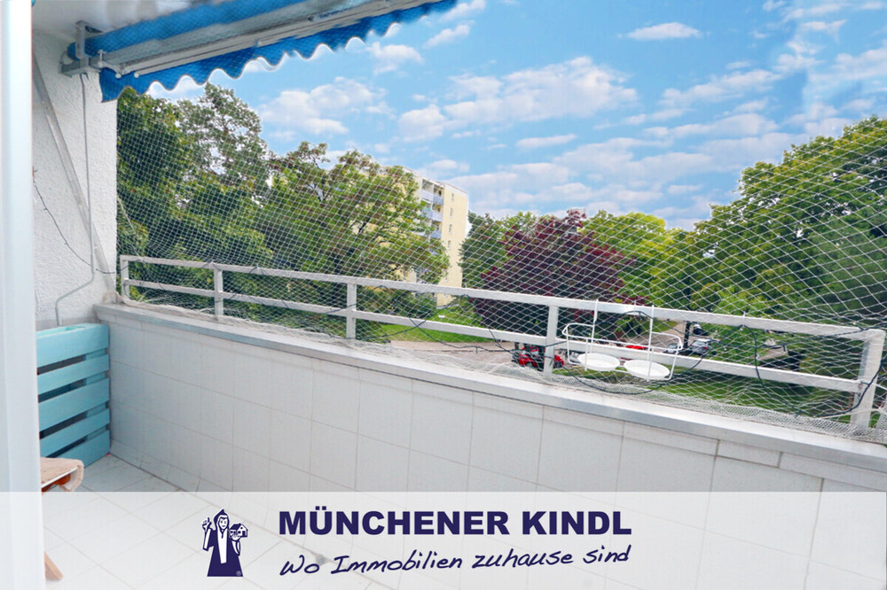 Thumbnail-**Blick ins Grüne** ruhige 3-Zimmer-Wohnung **sonniger Balkon** nahe S- und U-Bahn !! bezugsfrei !!