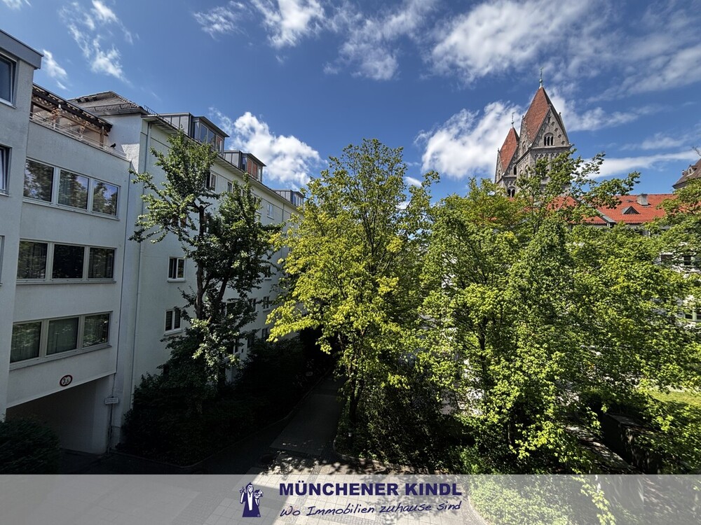 Thumbnail-Gepflegte 1-Zimmer-Wohnung mit Balkon in attraktiver Lage von München