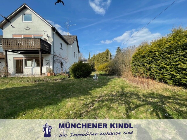 Thumbnail-Rarität in Ismaning: Doppelhaushälfte auf 850 m² Traumgrundstück mit Potenzial