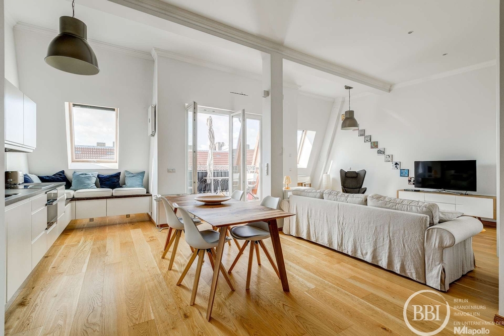 Thumbnail-Südterrasse über den Dächern: Dachwohnung in Friedrichshain