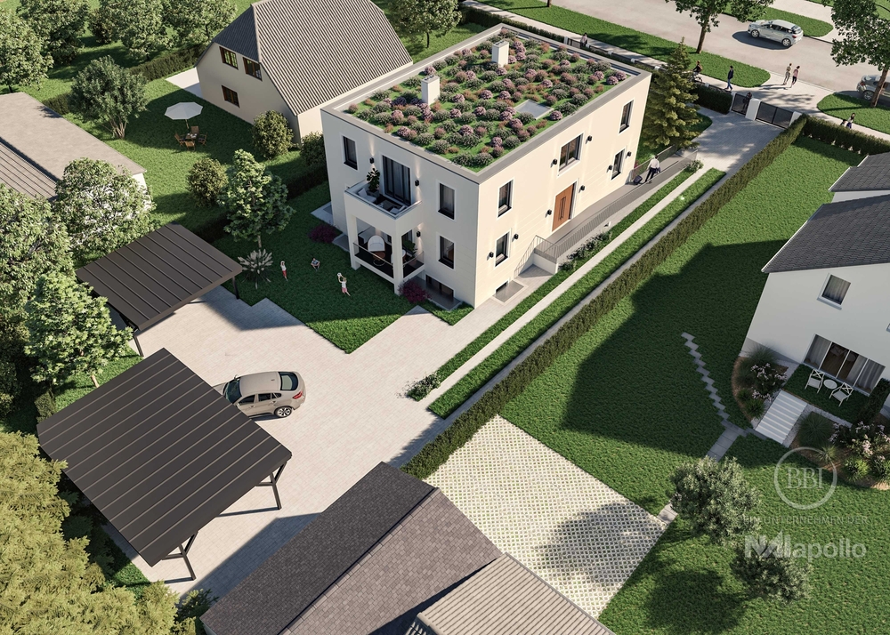 Thumbnail-BAUGENEHMIGUNG INKLUSIVE! FREIES BAUGRUNDSTÜCK FÜR EIN MEHRFAMILIENHAUS MIT 4 WOHNEIHEITEN!