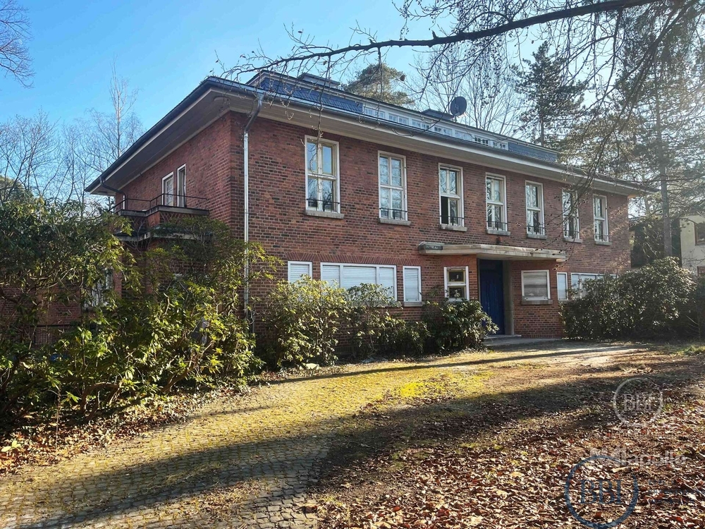 Thumbnail-Haus Auerbach in Berlin-Dahlem – denkmalgeschützte Villa von Bruno Paul im Rohbaustadium