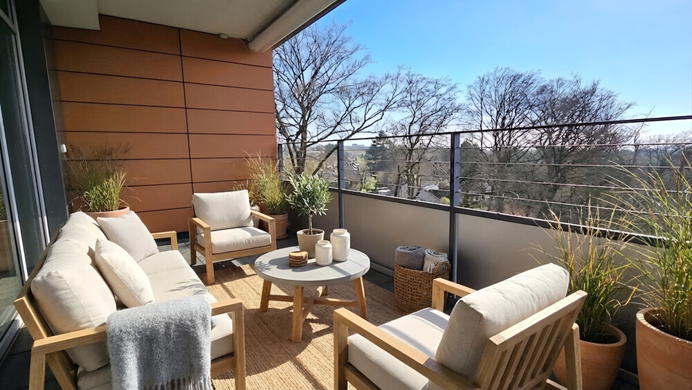 Thumbnail-Hoch oben wohnen und die Sonne genießen