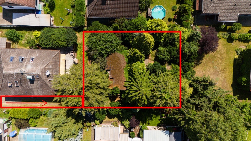 Thumbnail-Attraktives Baugrundstück mit 651 m² Fläche in ruhiger Hinterliegerlage