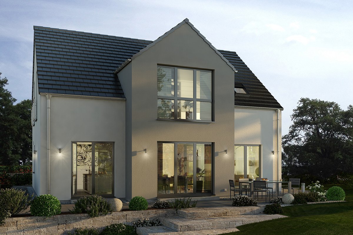Gartenansicht Variante 1